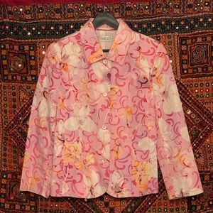 Floral Blazer